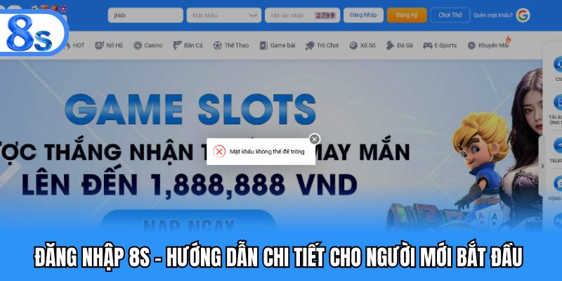 Đăng nhập 8S